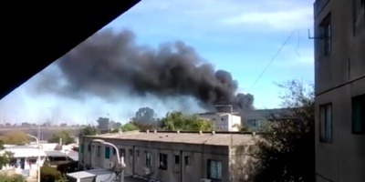 Se extingi importante incendio en complejo de viviendas de Verdisol