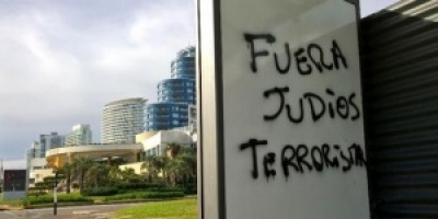 Advierten que pintadas antisemitas en Punta del Este podr�an afectar el turismo