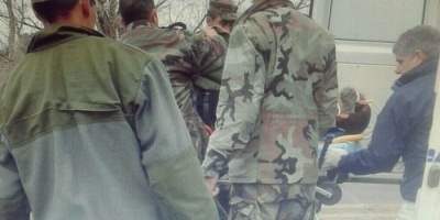 Rescatan a un hombre cuyo veh�culo cay� en el Arroyo Canel�n Grande