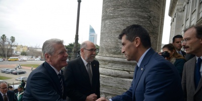 Sendic recibi� al Presidente aleman