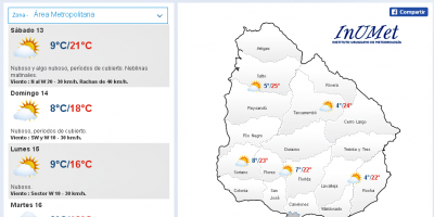 Temperaturas agradables este fin de semana
