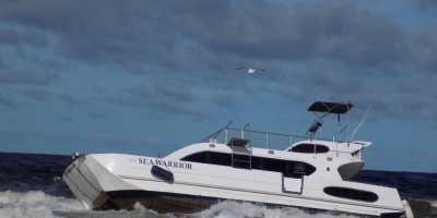 Armada rescata a tripulantes de una embarcaci�n en Maldonado