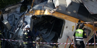 Uruguayos heridos tras el descarrilamiento de un tren en Espa�a