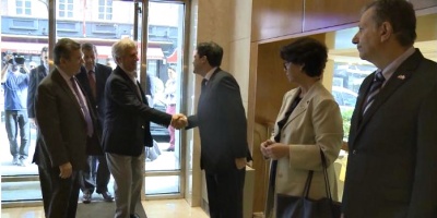 V�zquez y Temer en Nueva York