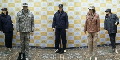 Presentaron nuevo uniforme policial con cr�ticas por compra a China