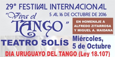 Se festej� el D�a Uruguayo del Tango