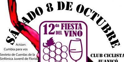 Todo listo para la Fiesta del Vino