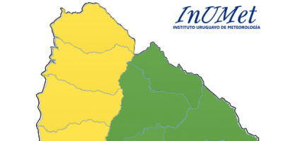 Siete departamentos bajo nivel de riesgo amarillo por tormentas intensas