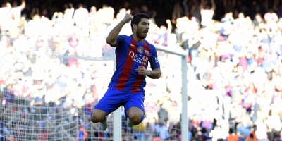 Su�rez anot� en goleada del Barcelona