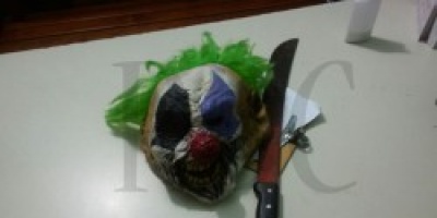 Arrestaron un payaso armado en Piri�polis