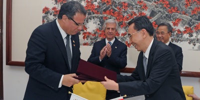 Uruguay suscribi� 16 acuerdos de cooperaci�n con China 