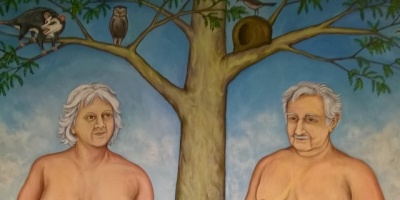 Mujica y Topolansky: enojo por la pintura en la que aparecen desnudos
