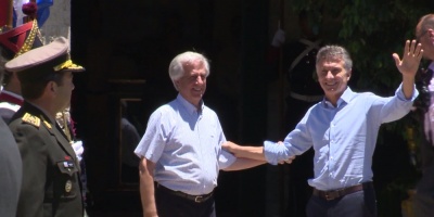 V�zquez y Macri buscan fortalecer acuerdos 