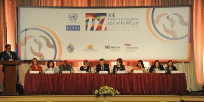 Se realiza Uruguay XIII conferencia sobre la Mujer de Am�rica Latina y el Caribe