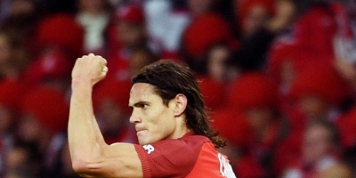 Cavani le dio la victoria al Paris Saint-Germain