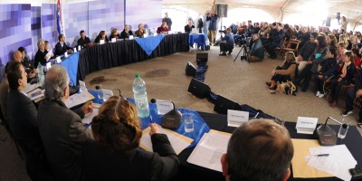 Ecilda Paullier recibe al Consejo de Ministros 