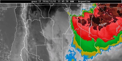 Tormentas y fuertes lluvias para las pr�ximas horas