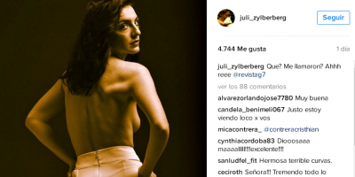 Lamothe elogia fotos hot de su esposa Julieta Zylberberg 