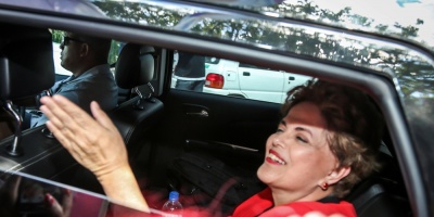 Pol�mico ingreso de Dilma Rousseff a territorio uruguayo 