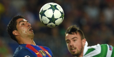 Su�rez y Messi marcan y comparten liderato en tabla de goleadores