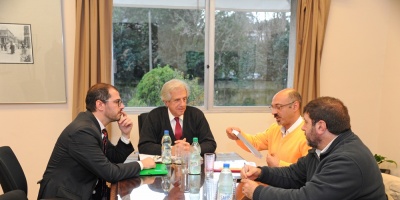 Encuentro entre V�zquez y Pit-Cnt por regasificadora