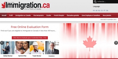 Sitio de inmigraci�n de Canad� colapsa por vecinos que quieren huir de Trump