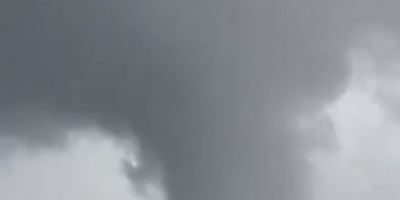 Tromba marina afect� costa uruguaya