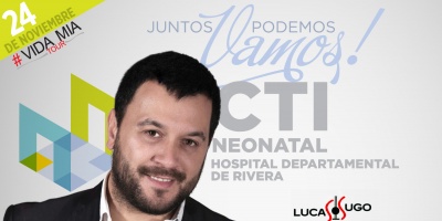 Lucas Sugo en concierto por el Hospital de Rivera