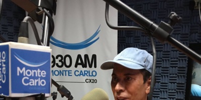 Jos� V�lez visit� Radio Monte Carlo