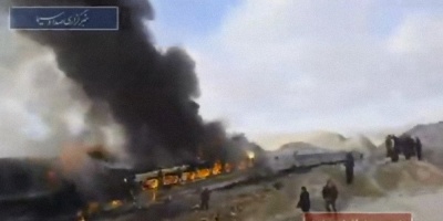 Choque de trenes en Ir�n deja al menos 44 muertos y m�s de 80 heridos