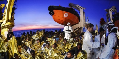 1.400 migrantes rescatados frente a las costas de Libia