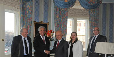 Presidente V�zquez partir� hoy a Francia