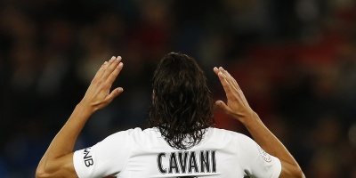 Cavani sigue l�der de tabla de goleadores en Francia