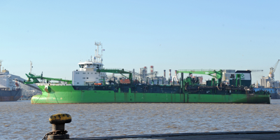 Inician relevamiento para dragado del R�o Uruguay