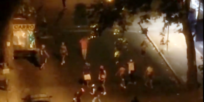 20 detenidos tras festejos por triunfo de Nacional