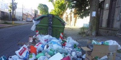 La recolecci�n de residuos en Montevideo sigue sin soluci�n