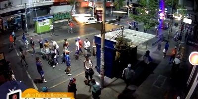 F�tbol: siguen las averiguaciones por incidentes en el Centro de Montevideo.