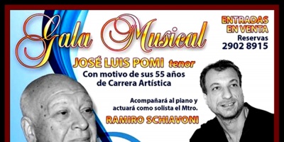 Homenaje al tenor Jos� Luis Pomi este fin de semana en Teatro del Centro 