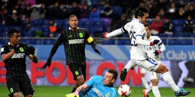 Kashima derrota a Atl�tico Nacional en semifinal del Mundialito 