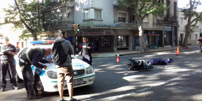 Siniestro de tr�nsito fatal en el Centro