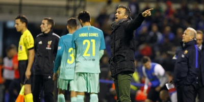 Luis Enrique sobre videoarbitraje: "La evoluci�n del futbol ha de ir por ah�"