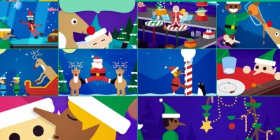 Pap� Noel en directo