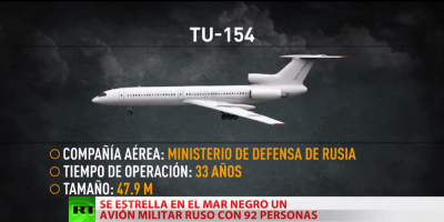 Un avi�n militar ruso con destino a Siria se estrella, sin se�ales de supervivientes