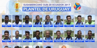 Uruguay design� plantel para el Sudamericano