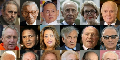 El mundo despidi� a grandes figuras en 2016