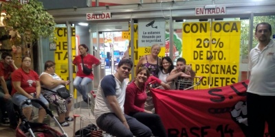 Trabajadores de Multiahorro ocuparon supermercados 