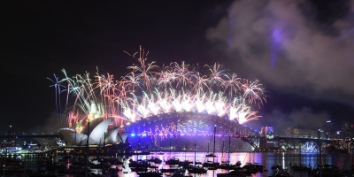 Australia abre la fiesta de Nochevieja 