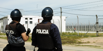 Investigan extorsi�n a efectivos del Penal de Libertad