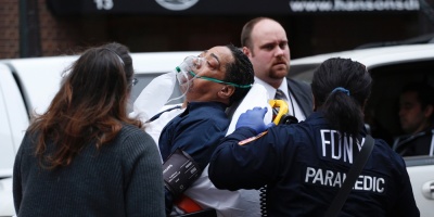 Un tren se decarril� en Brooklyn, EEUU, dejando m�s de 100 heridos leves