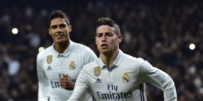 Real Madrid gana a Sevilla por 3-0 con doblete de James Rodr�guez